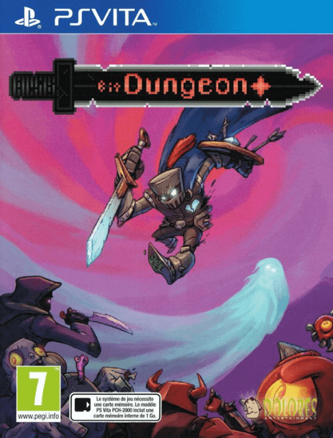 Bit Dungeon+ box art for Playstation Vita